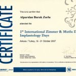 2007 Implantology Days
